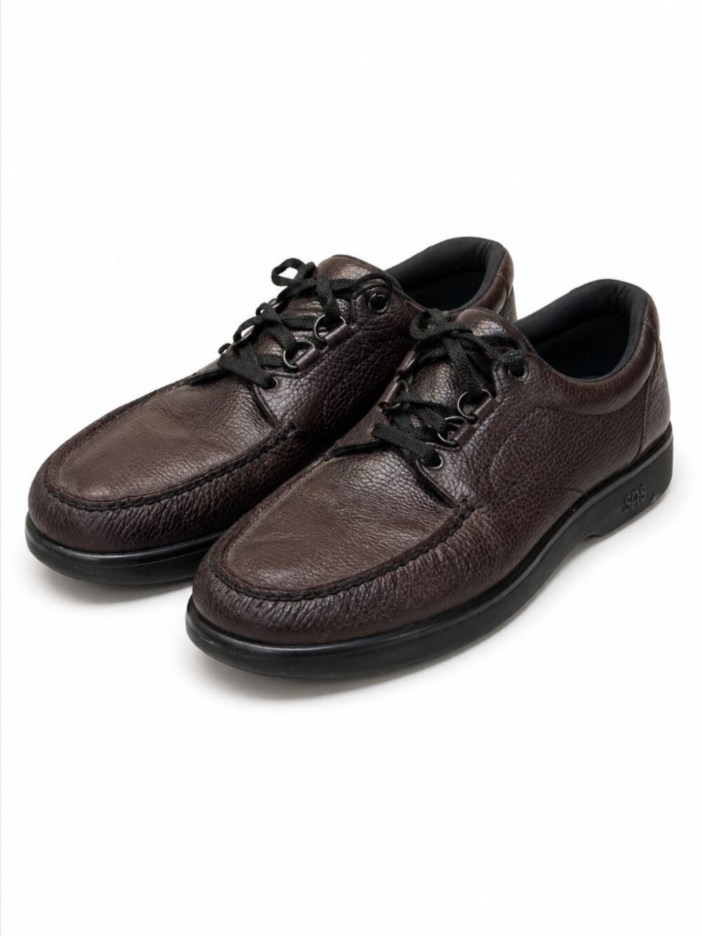 SAS Men's 'Bout Time walking shoes cordovan leather 13